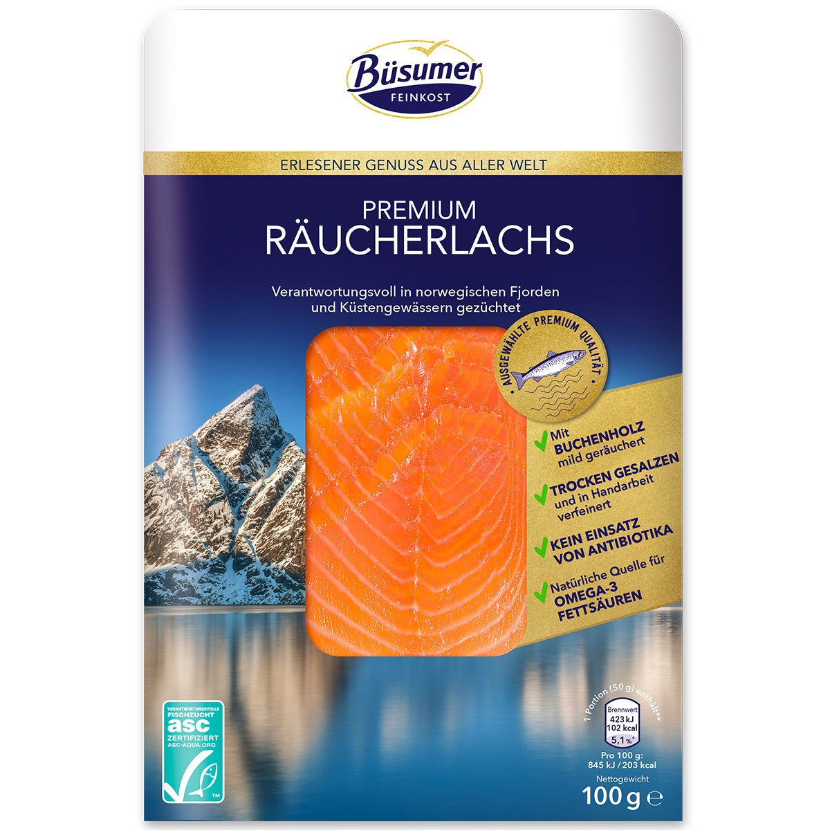 Premium Räucherlachs
