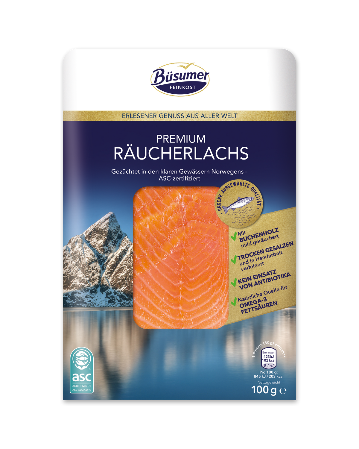 Premium Räucherlachs