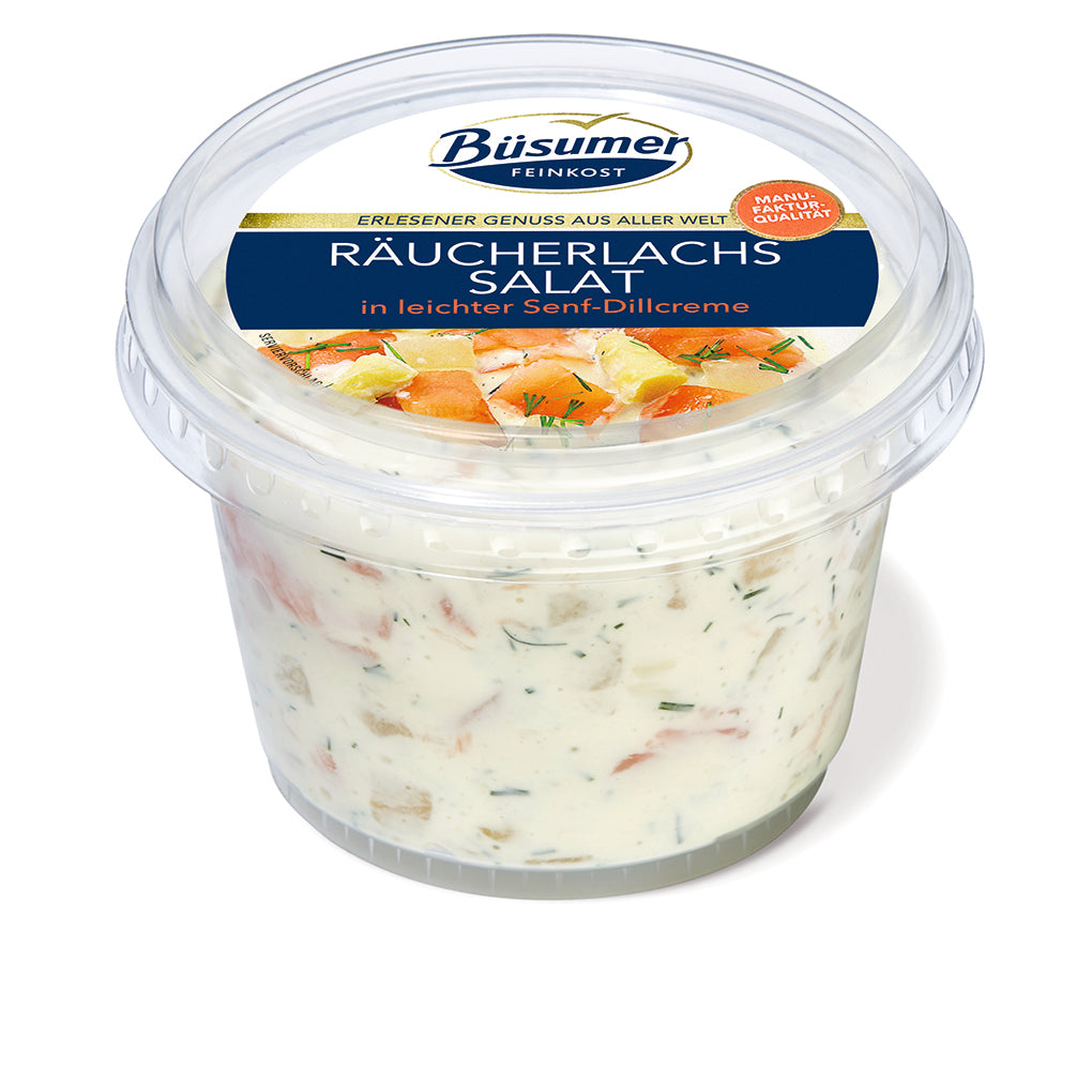 Räucherlachs Salat