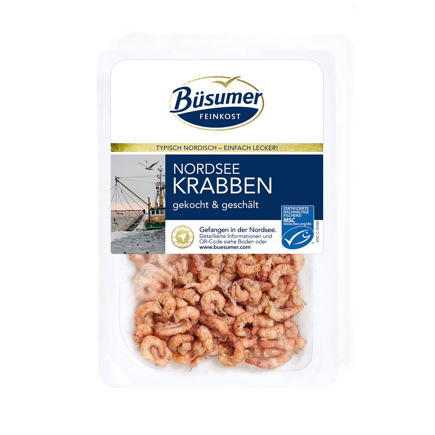 Nordseekrabbenfleisch