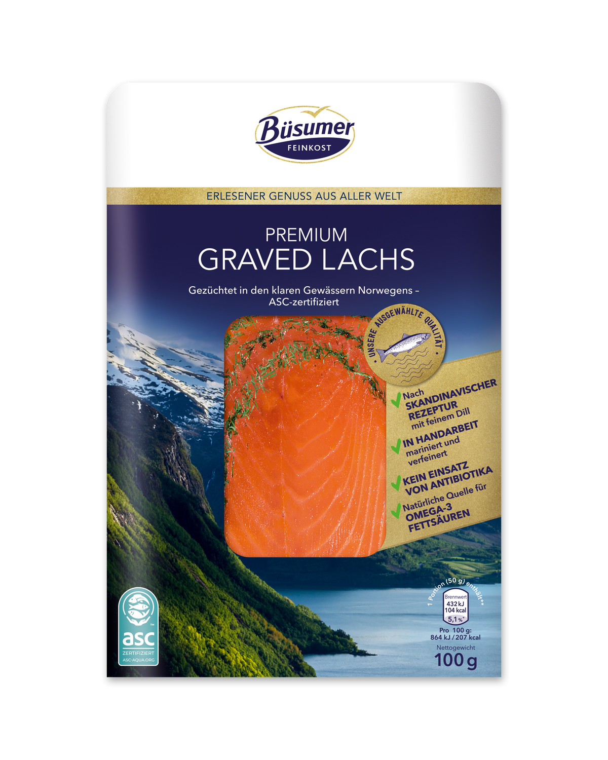 Premium Graved Lachs