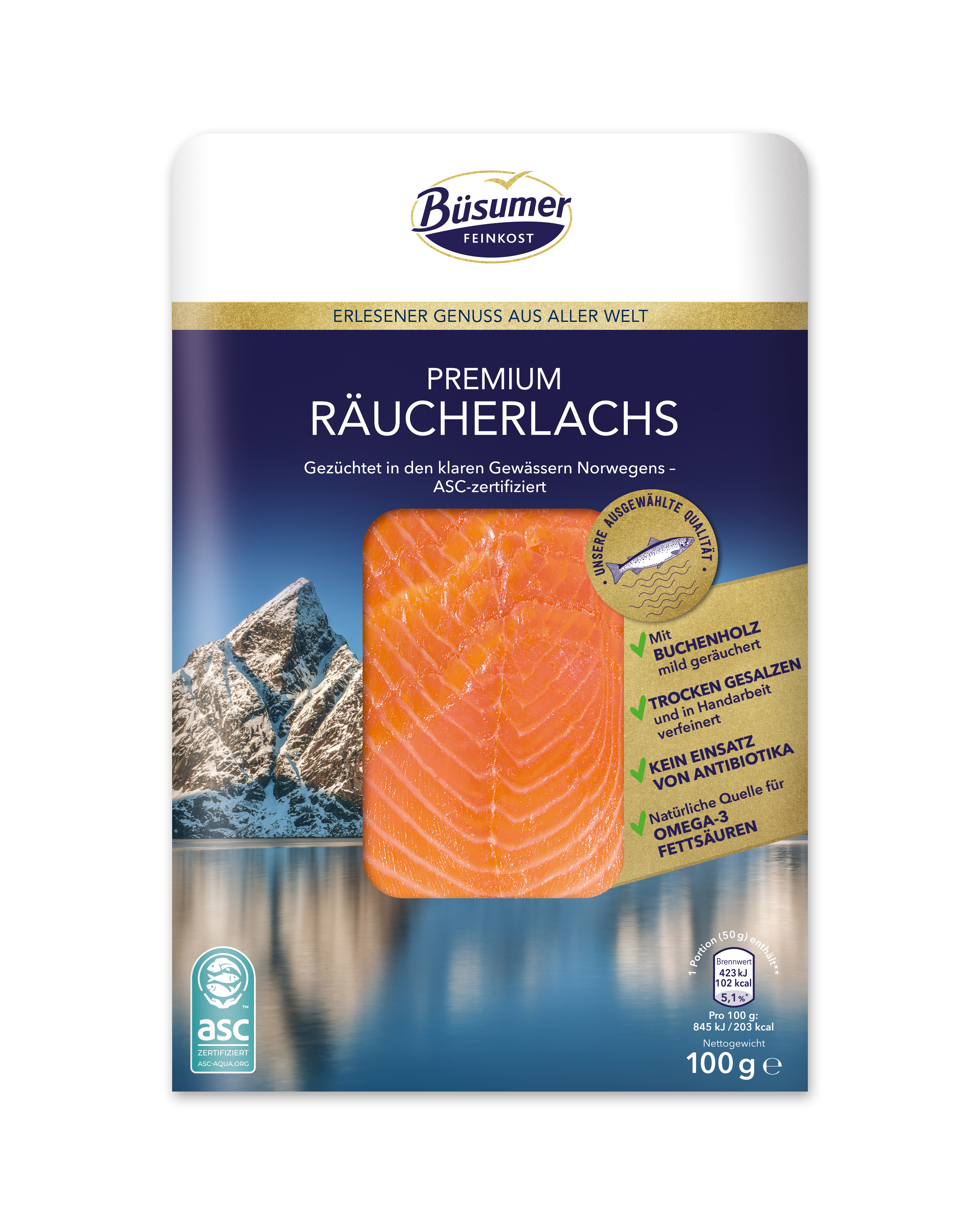 Premium Räucherlachs